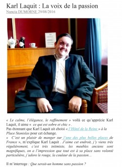 Interview Dumorne